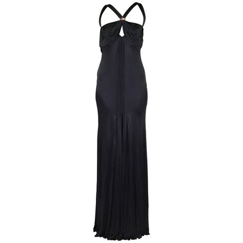 versace open back gown saks|Versace Women’s Clearance and Sale .